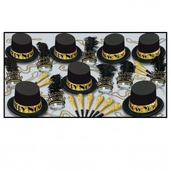 The Gold Top Hat Party Kit (50 People)