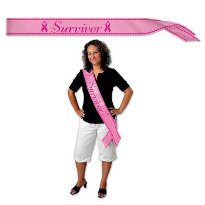 Survivor Satin Sash