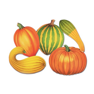 Fall Gourds Cutouts