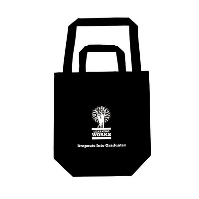 Dual Handle Cotton Shopping Bag