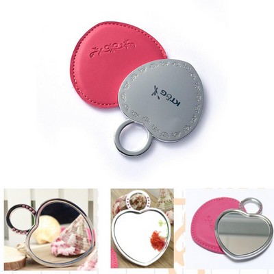 Heart Shape Cosmetic Mirror