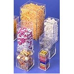 Rigid Clear Plastic Cube Box (2 5/16"x2 5/16"x3 1/16")