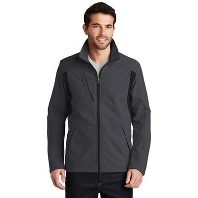 Back Block Soft Shell Jacket