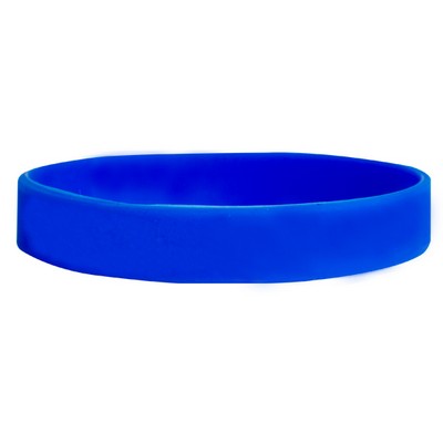 1/2 Inch Blank Silicone Wristband