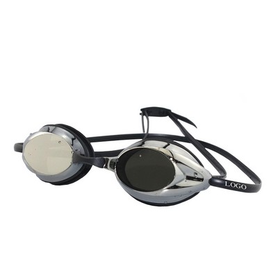 Anti-fog Plated Lens Swim Goggles