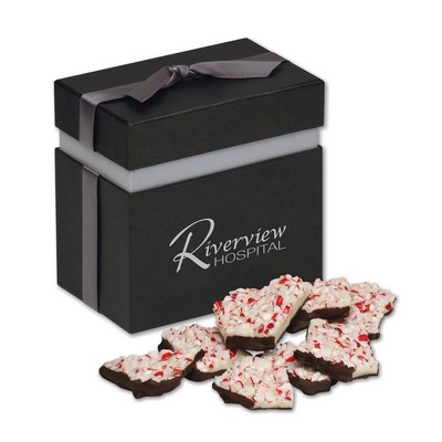 Peppermint Bark in Elegant Treats Gift Box