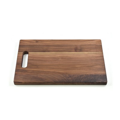 Walnut Hardwood Cutting Board with Handle Cutout