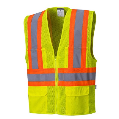 Tulsa Hi-Vis Mesh Executive Vest