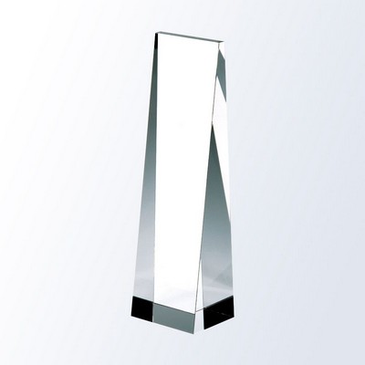 Large Rectangular Tower Optic Crystal Award