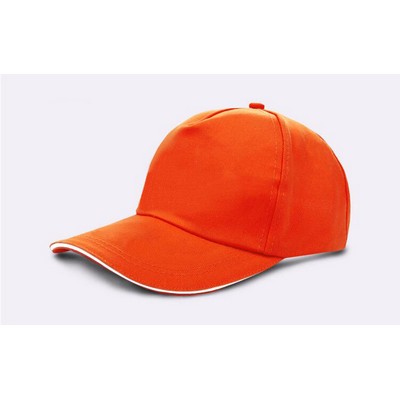 Custom Embroidery Cotton Baseball Cap High Profile Cap