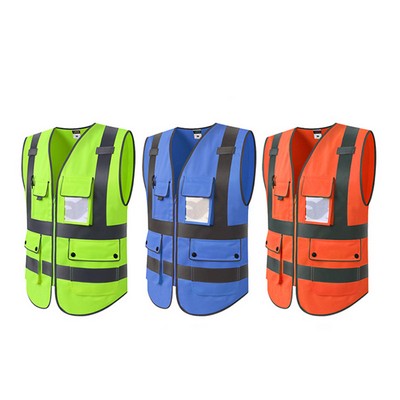 High Visibility Reflective Safety Vest