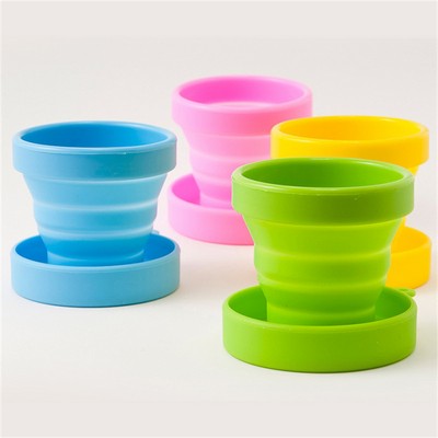 Eco Friendly Silicone Collapsible Reusable Coffee Cup