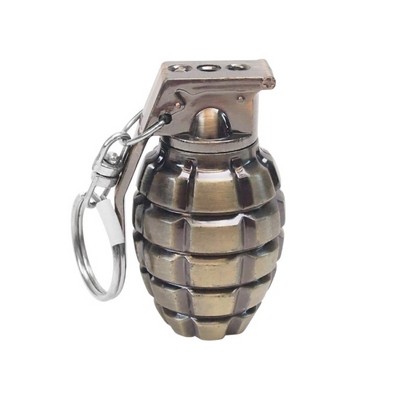 Hand Grenade Laser LED Keychain