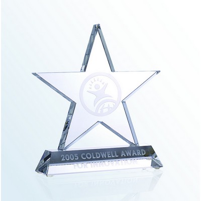 Motivation Star Award with Attached Base, Medium (5"x5-5/8")