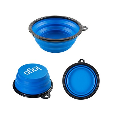 Silicone Pet Folding Bowl