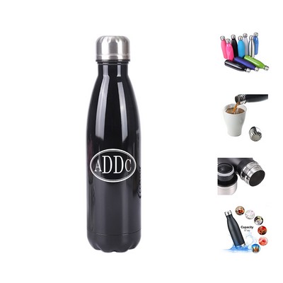 17 Oz Double Wall Water Bottle