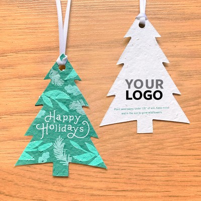 Gorgeous Greenery Plantable Holiday Ornaments