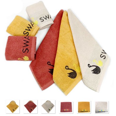 Hemmed Edge Cotton Wash Cloth Rally Towel