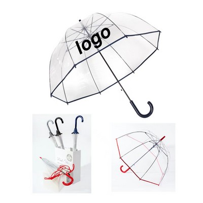 33 1/2" L Clear Umbrella