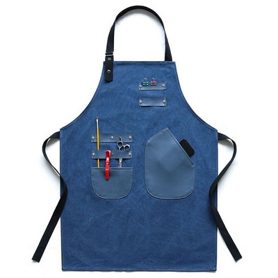 Canvas Chef Apron With Pockets