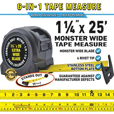 Tape Measure 6 Blades in 1