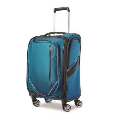 Samsonite® American Tourister® Zoom Turbo 20" Spinner Suitcase (Teal Blue)