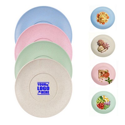 Appetizers Plates Wheat Straw Degradable Tableware Plate