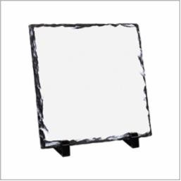 12" Sublimation Slate Tile w/Stand