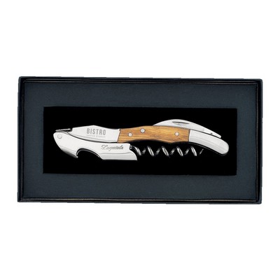 Laguiole Sommelier Corkscrew in Black Gift Box Laguiole Sommelier Corkscrew in Black Gift Box