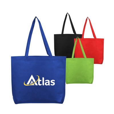 90+ GSM Non Woven Open Tote Bag-CLOSE OUT