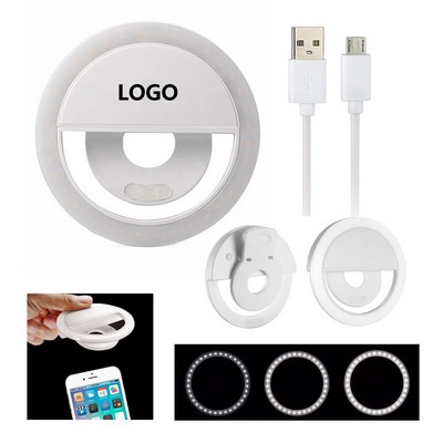 Webcam Adjustable Ring Light