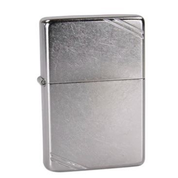 Zippo® Vintage™ Street Chrome™ Lighter w/Slashes