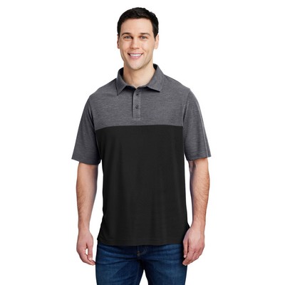 CORE 365 Men's Fusion ChromaSoft Colorblock Polo