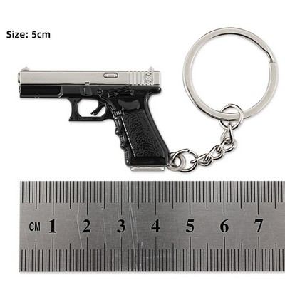 Gun Shaped Key Chain #1