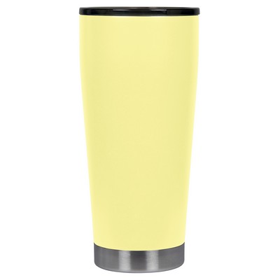 20oz Lemon Drop Tumbler with Smoke Cap