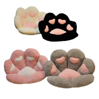 Bear Paw Heart-Shaped Cushion Cat Scratch