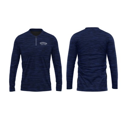 Full Sublimated Custom 1/4 Zip Lightweight Golf pullover