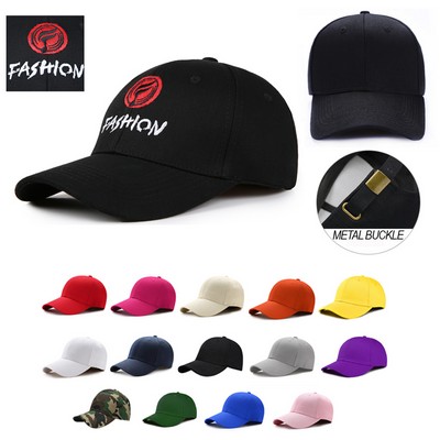 6 Panel Low Profile Baseball Cap