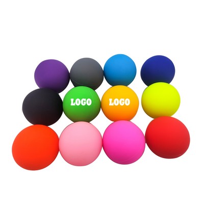 Silicone Hard Massage Lacrosse Ball