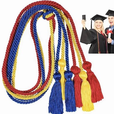 Multiple Colors Braided Honor Graduation Cords