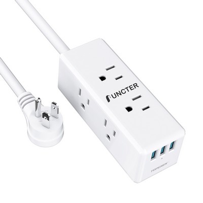 6 outlet power strip in 1.5 meters wired long with/without 3 USB port