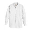 Dickie's® Men's Button-Down Long Sleeve Oxford Shirt - White