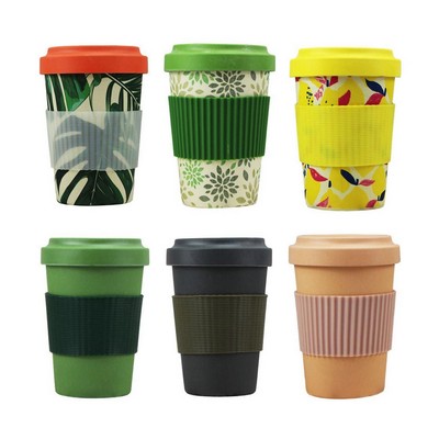 12oz Bamboo Fiber Coffee Cup