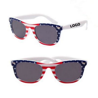 American Flag Patriotic Sunglasses