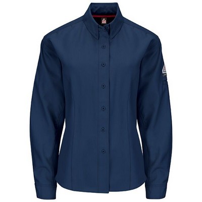 Bulwark™ iQ Series® Women's Endurance Work Shirt - Navy Blue