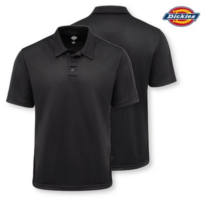 Dickie's® Men's Tactical Short Sleeve Polo - Black