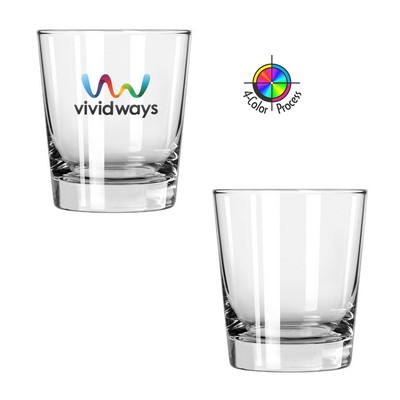 13 Oz. Tapered Heavy Base DOF Glass (4 Color Process)