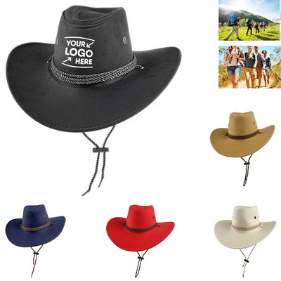 Stylish Suede Cowboy Hat