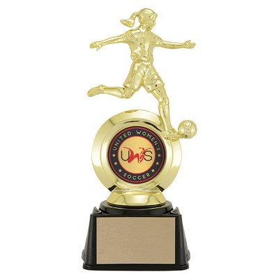 First Choice Soccer " Holder, F, Award Trophy, 8"