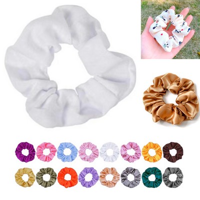 Elastic Satin Hair Scrunchie